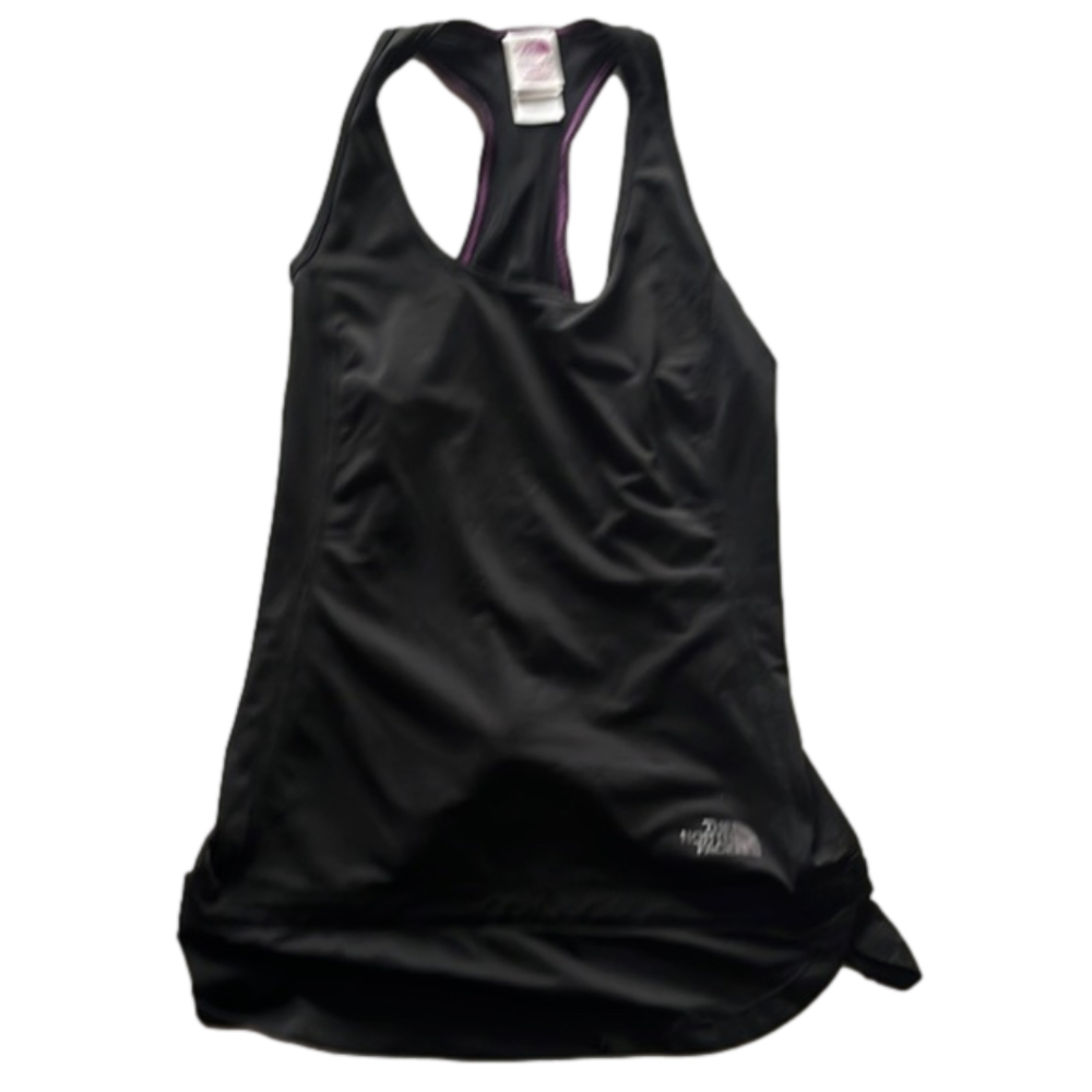 North face black, tank top size extra small